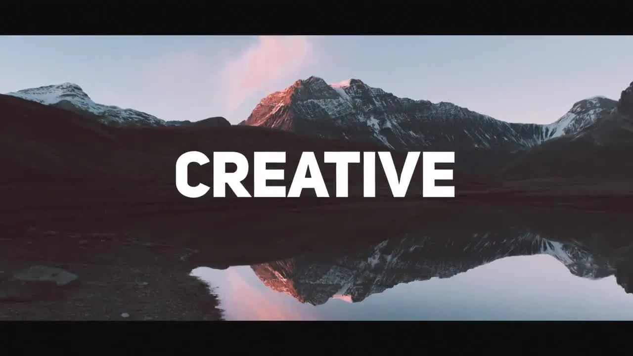 现代运动照片展示像素设计精选AE模板