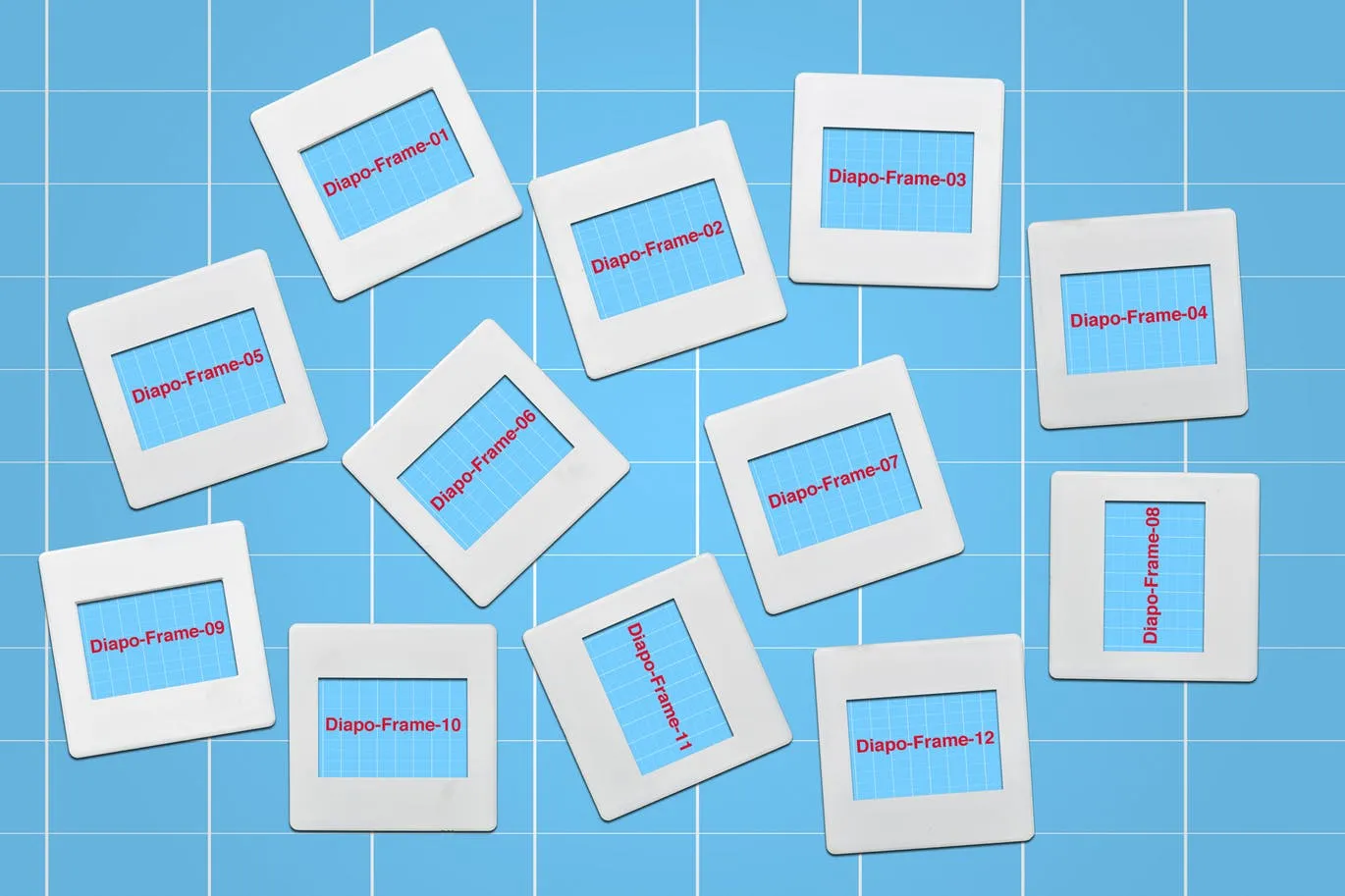 照片墙样机素材库精选模板 Diapo_Mockup插图