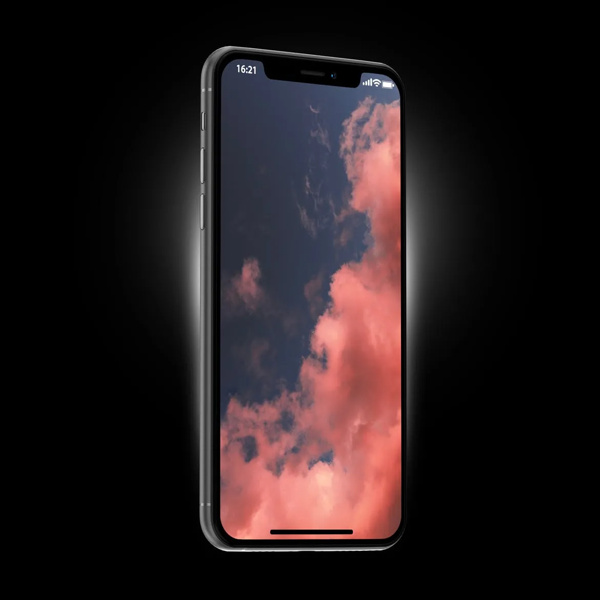 黑色iPhone 11 Pro Max智能手机APP设计预览素材库精选样机 Phone 11 Black PSD Mockups插图(2)