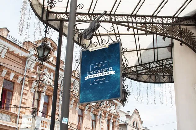 汽车/户外广告牌品牌Logo展示样机 Outdoor Branding Mockup插图(5)