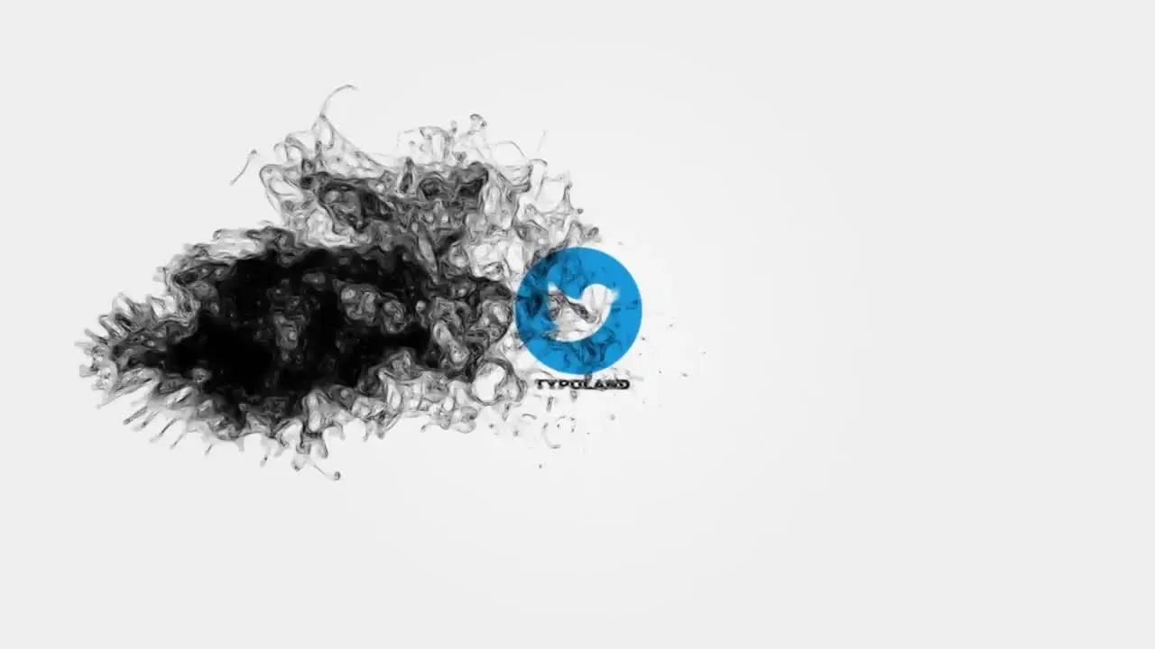 神秘动画粒子轨迹徽标显示像素设计精选AE模板