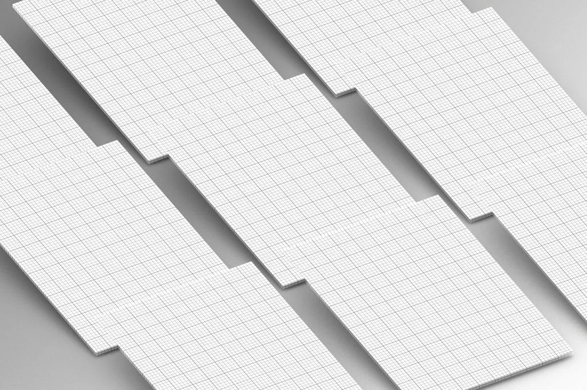 A4纸张大小网站设计作品展示样机模板 A4 Paper Mock Up插图(1)