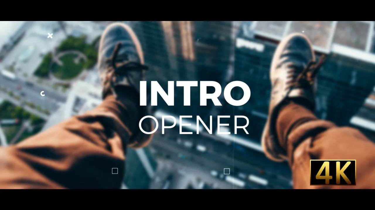 快速开场动画像素设计精选AE模板