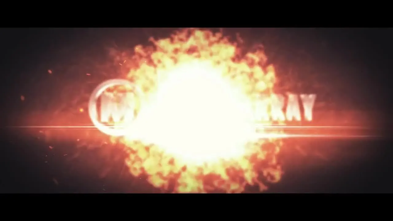 Cinetic Fire徽标视频推广介绍像素设计精选AE模板