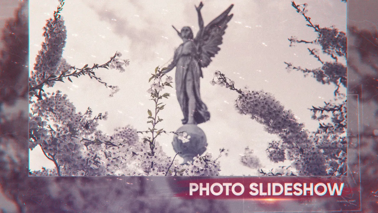 外观强烈的历史幻灯片像素设计精选AE模板