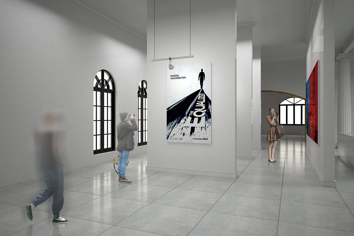 室内油画展览画框样机素材v10 Exhibittion Mockup [vol10]插图(5)