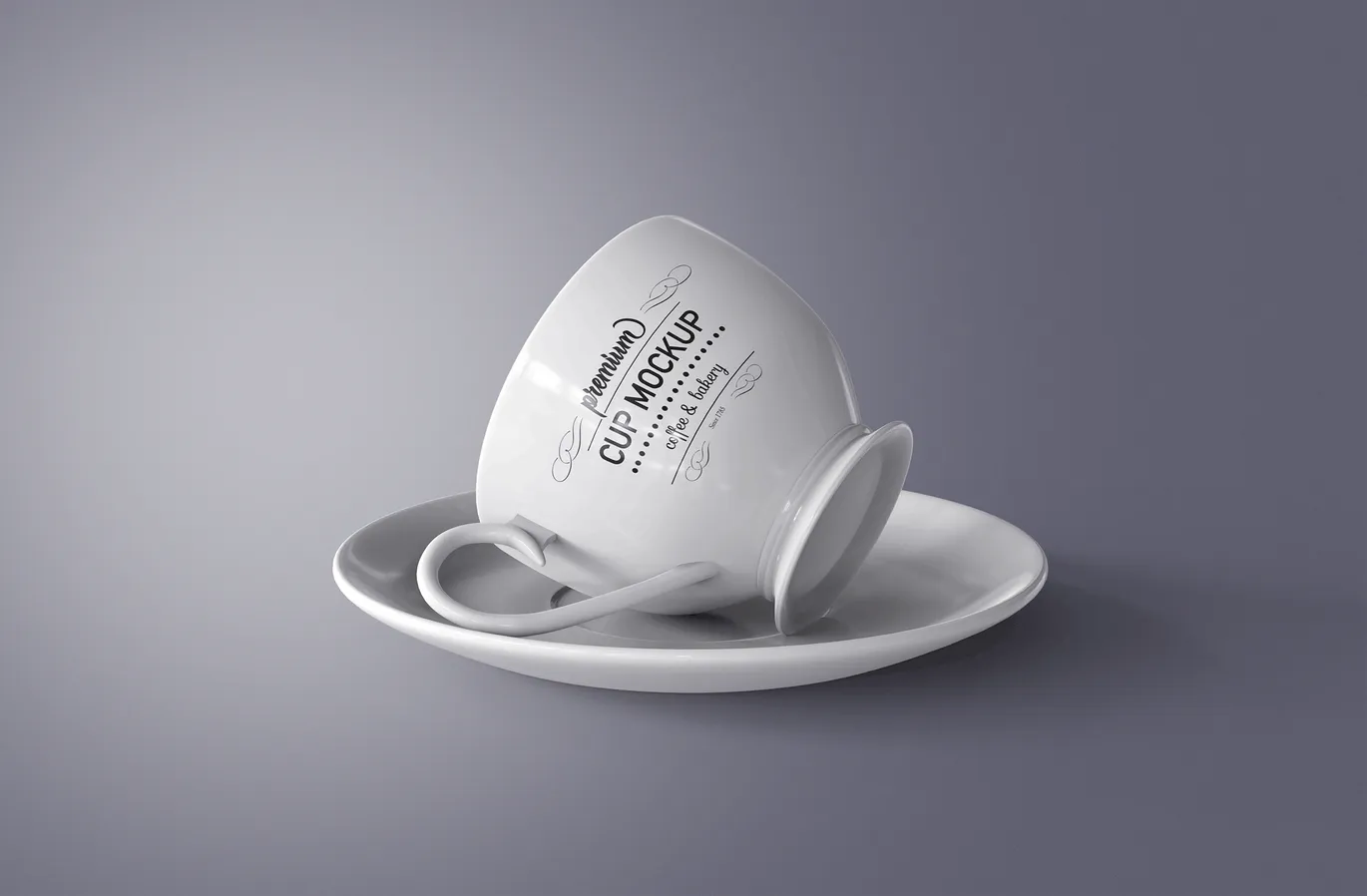 陶瓷茶杯咖啡杯外观设计样机模板v2 Cup Mockup 2.0插图(2)