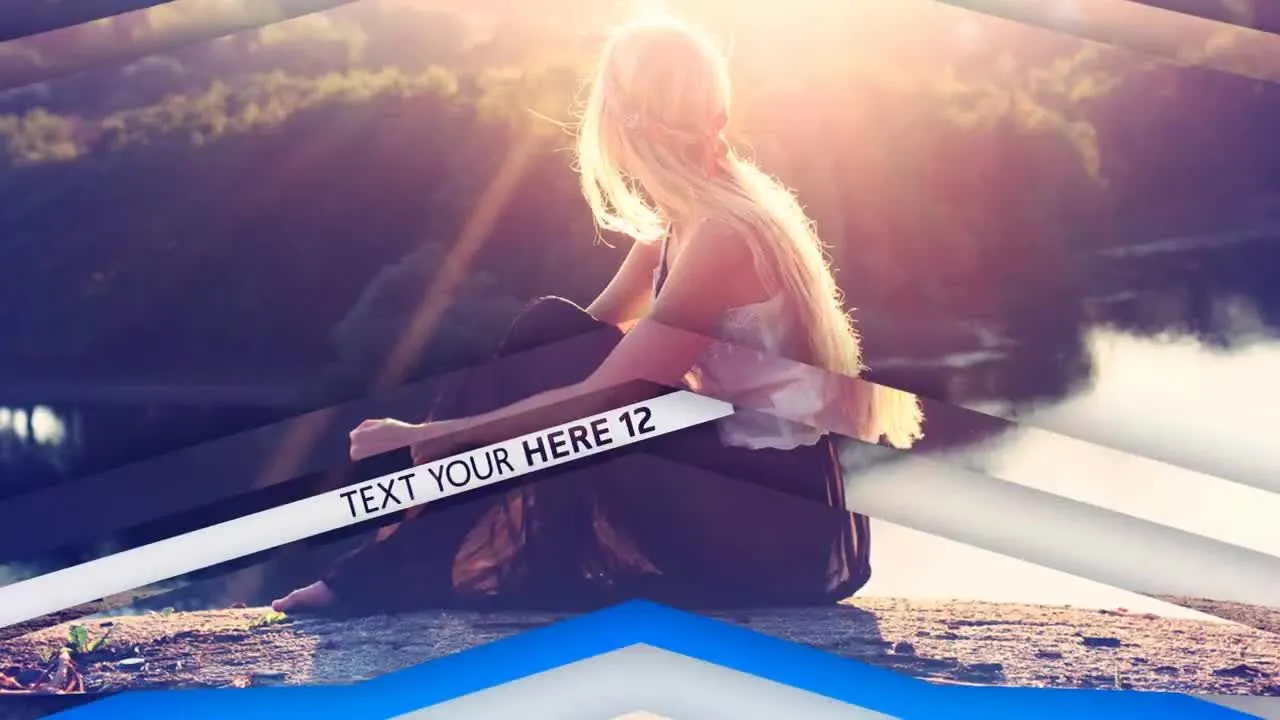 精美的图像幻灯片展示像素设计精选AE模板