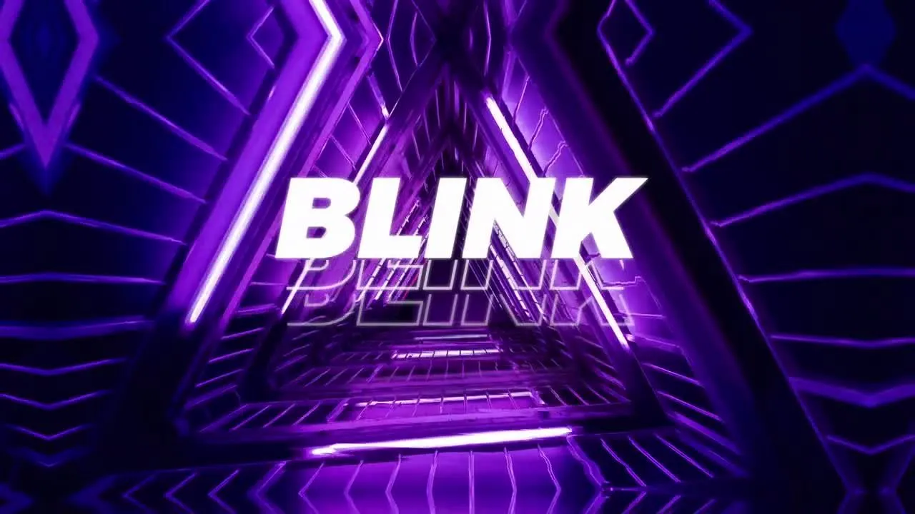 霓虹灯效果动态动画像素设计精选AE模板