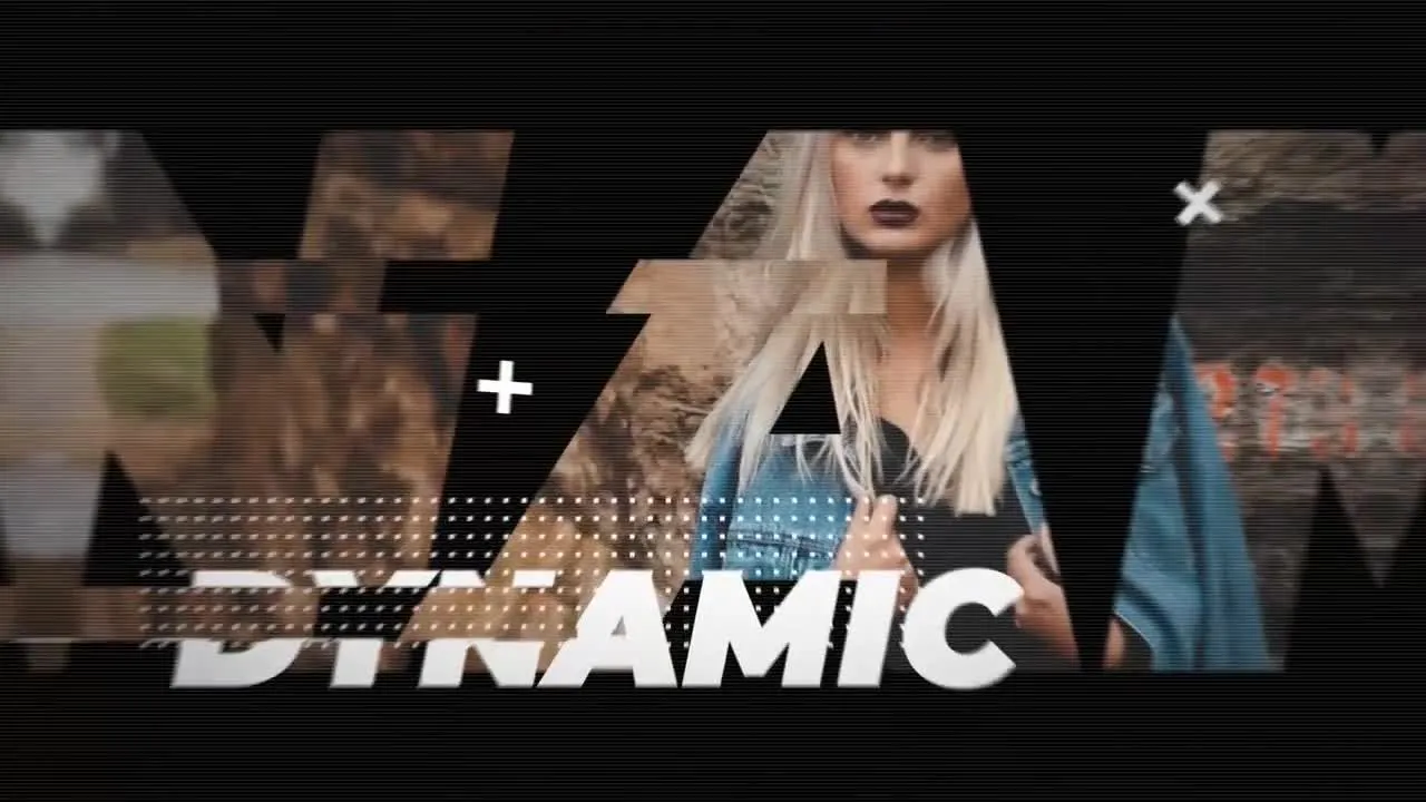 动画标志开启器像素设计精选AE模板