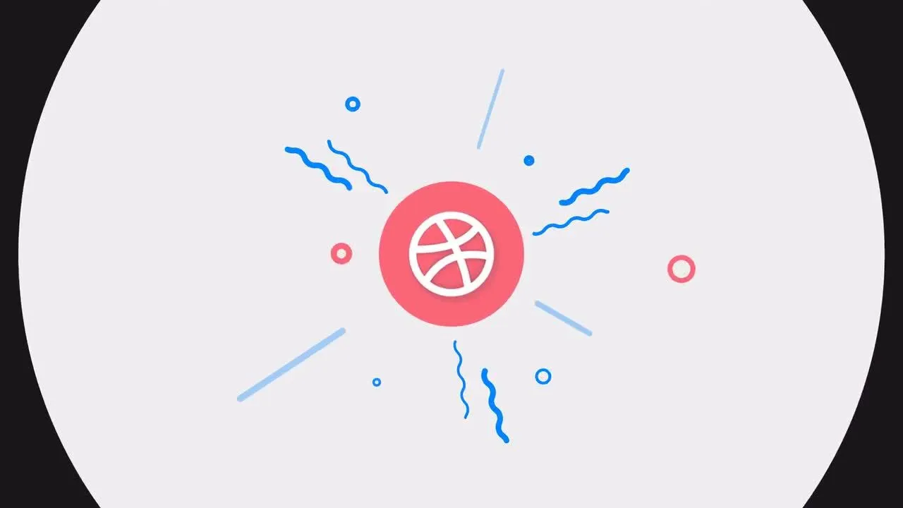 简单的漫画徽标显示像素设计精选AE模板