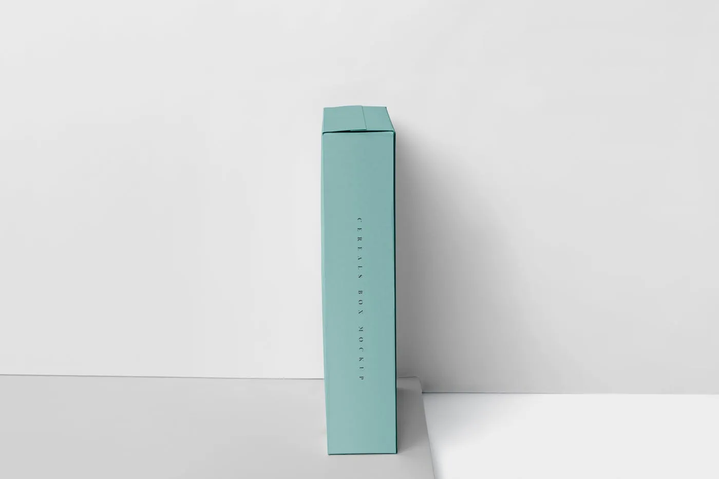大尺寸麦片盒包装外观设计素材库精选 Cereals Box Mockup – Big Size in Rectangular Shape插图(5)