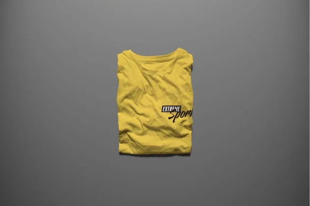 男士印花T恤服装样机模板 T-shirt Mock-up Male Version插图(3)