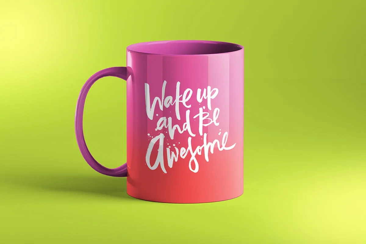 3D马克杯外观设计样机模板 Mug Mockup插图