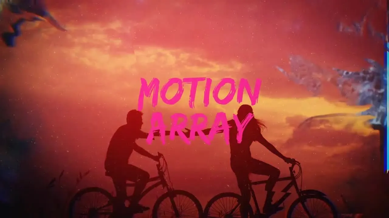 创造性照片动画幻灯片展示像素设计精选AE模板