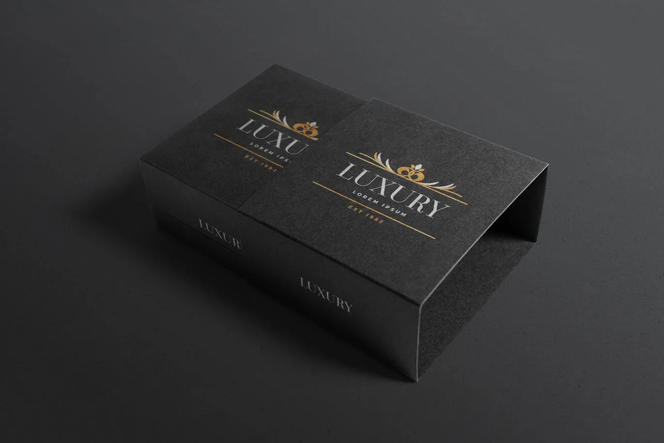 珠宝包装盒设计图素材库精选模板 Jewelry Packaging Box Mockups插图(5)