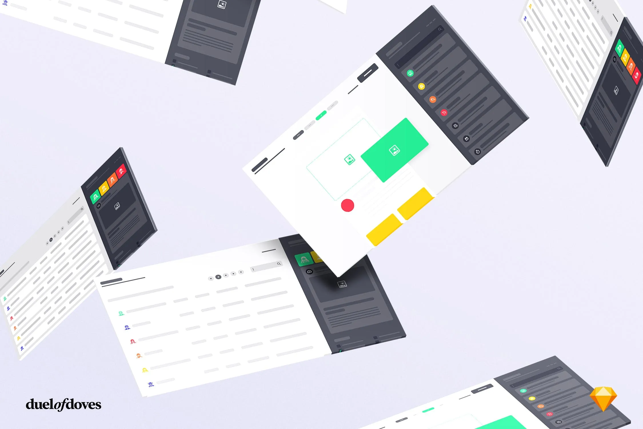 APP/Web加载状态UI设计样机模板 UI Loading state mock ups – vol.1插图(2)