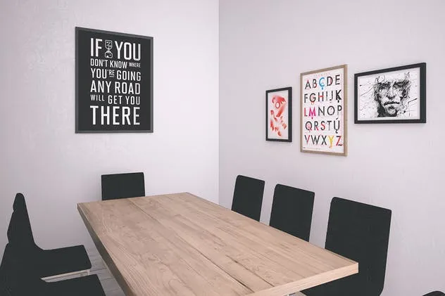 摄影艺术作品墙样机Vol.2 Picture Art Mockup [Vol 2]插图(5)