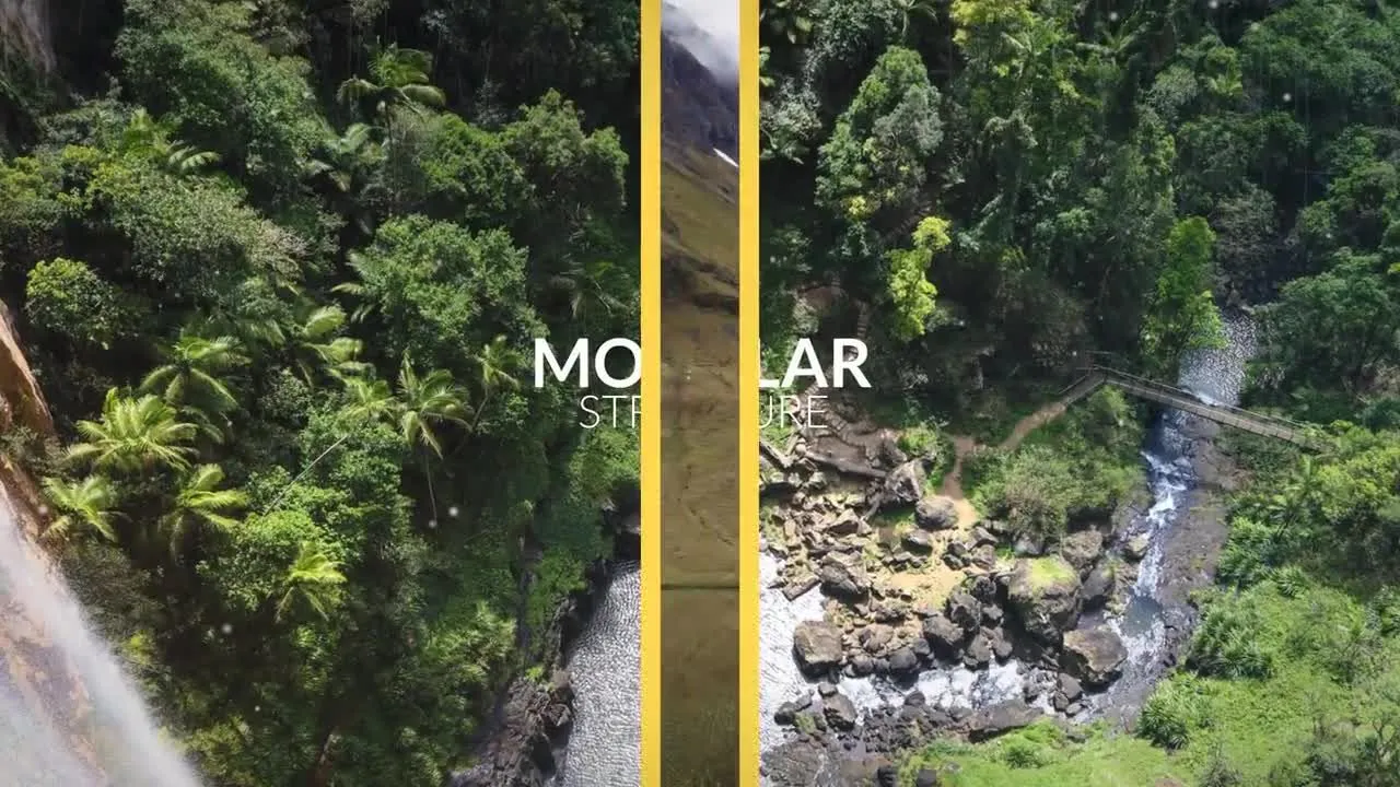 精美的优雅幻灯片动态动画像素设计精选AE模板