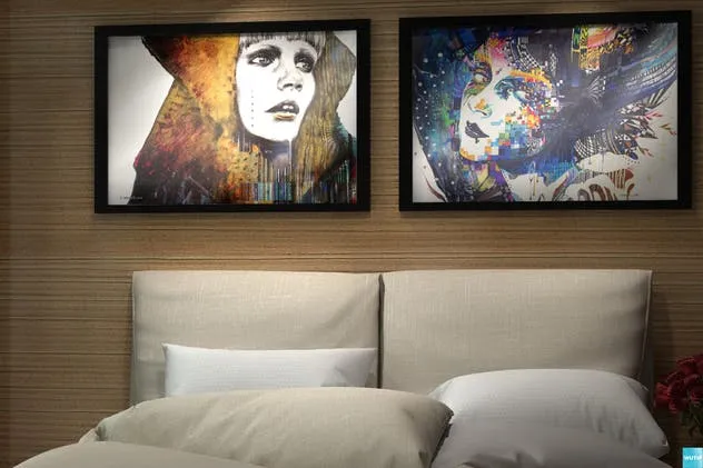 室内墙壁艺术海报框架样机Vol.1 Interior With Poster Frames Mockup Vol.1插图(12)