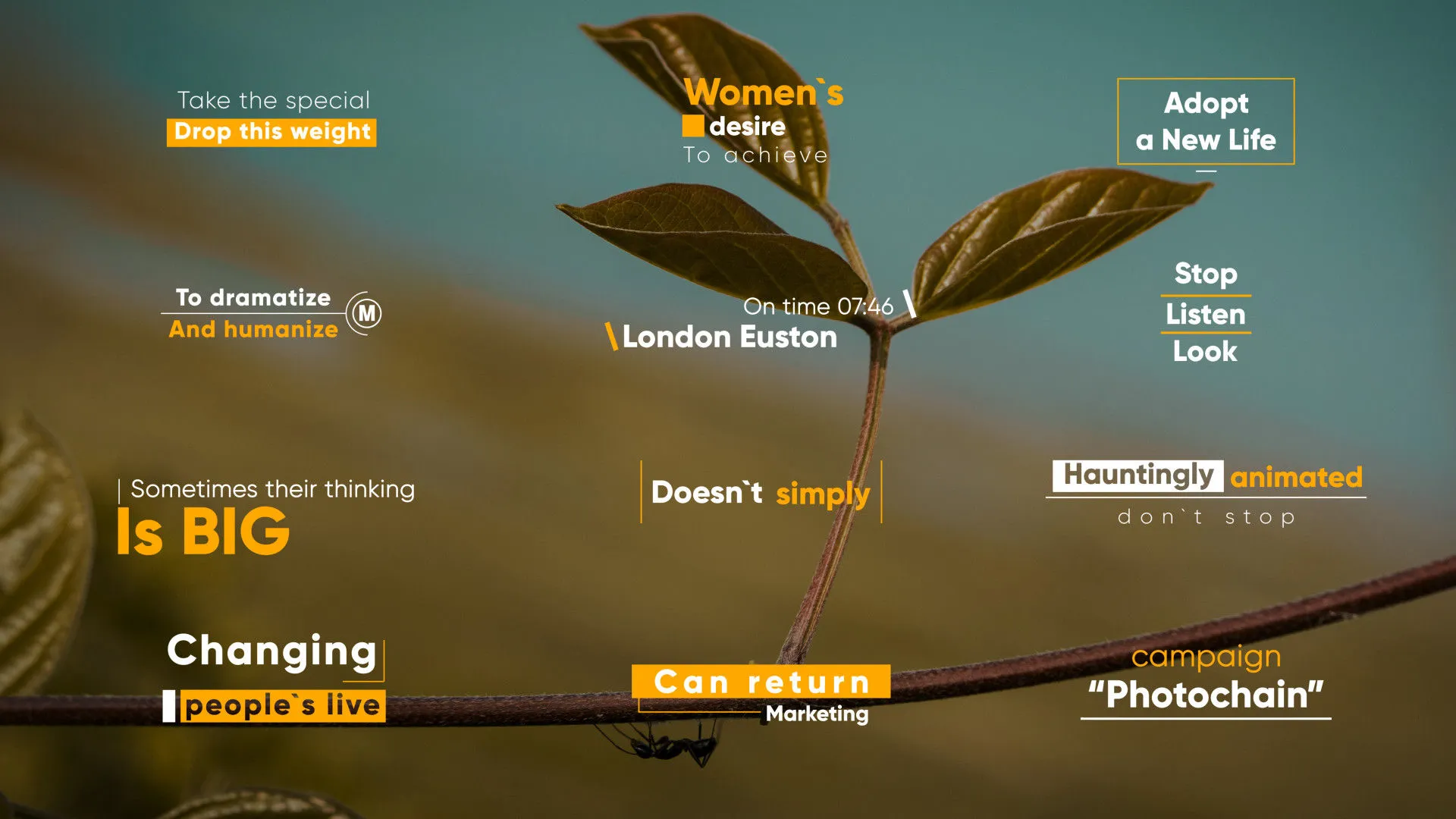 12个广告全屏标题动画像素设计精选AE模板