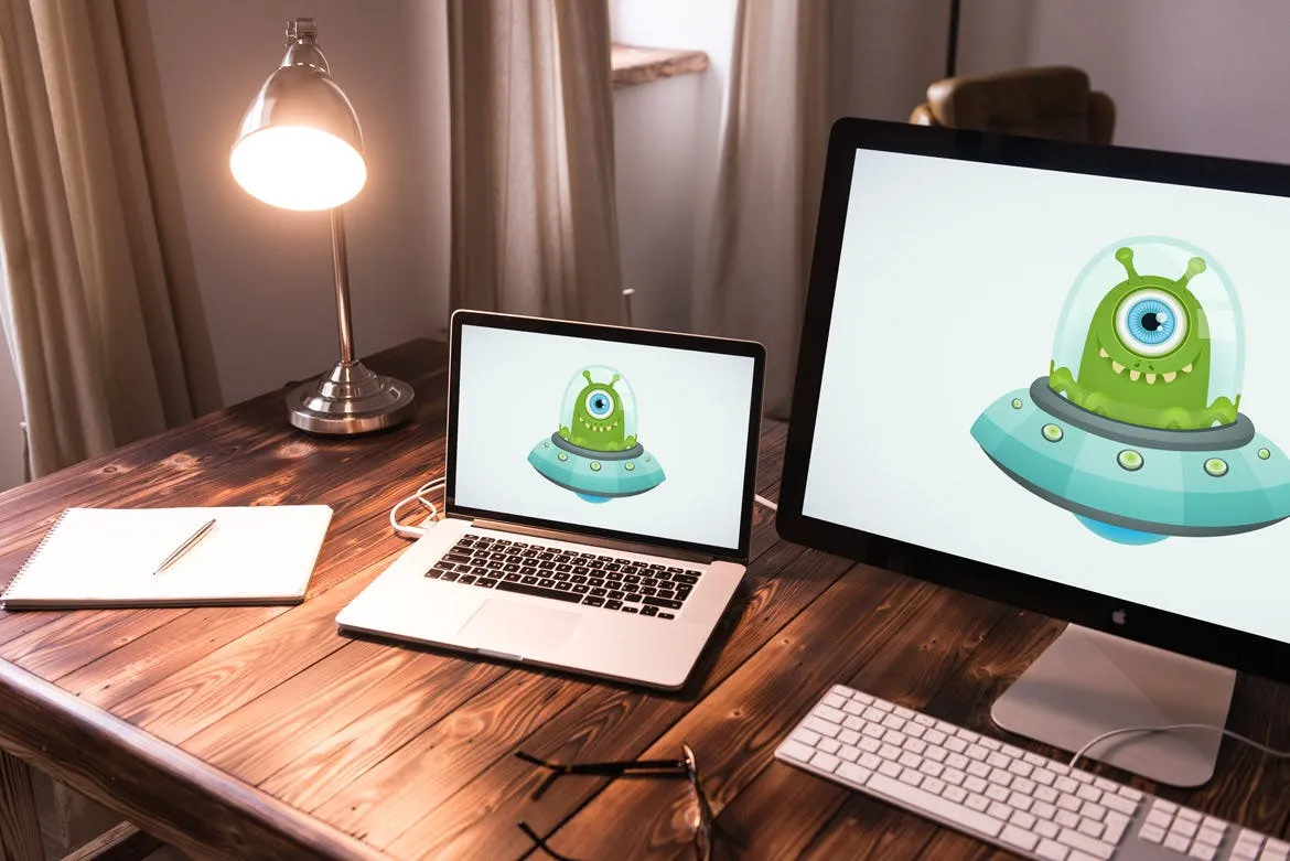 响应式网页设计作品演示素材库精选样机模板合集 Responsive Devices Mockup Set插图(8)