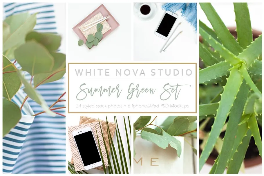 小资情调场景样机 Freelance Bundle插图