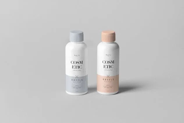 化妆品护肤品瓶样机2 Cosmetic Bottle Mock-up 2插图(2)