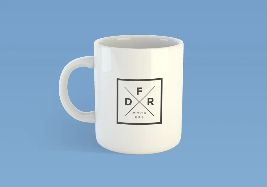 咖啡杯展示样机 Coffee Mug Free Mockup