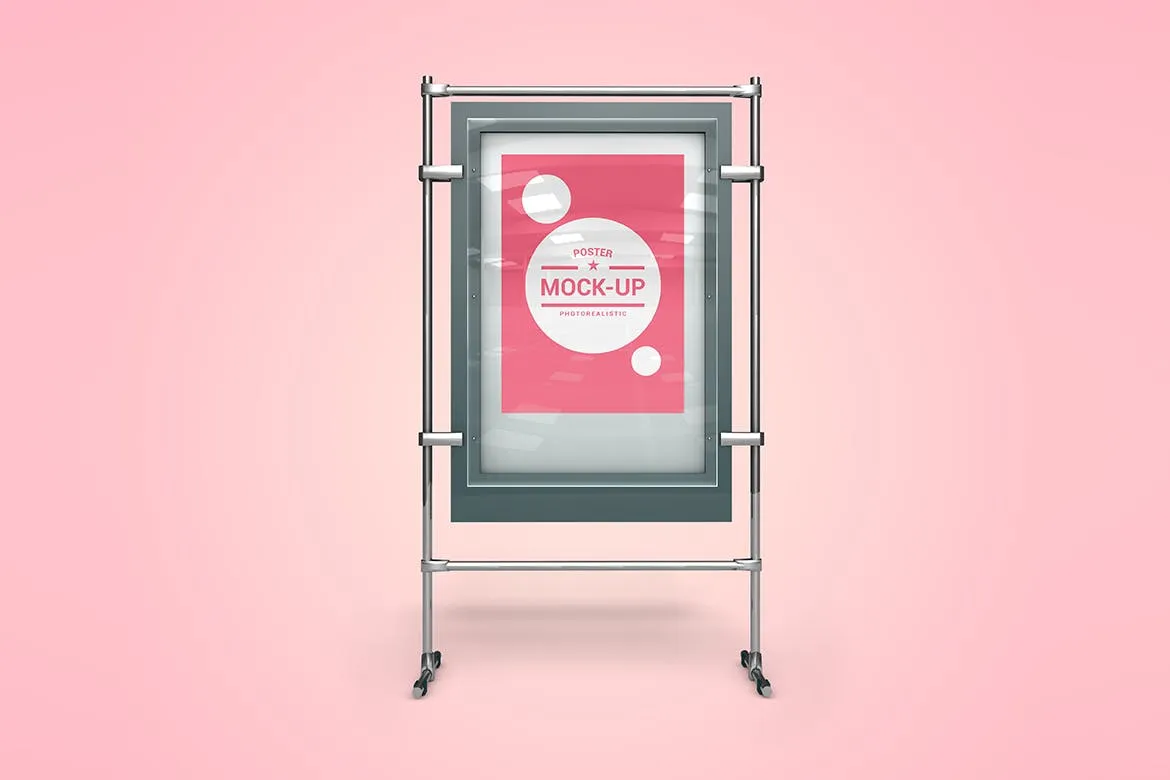 10个高品质的海报传单DM样机VI展示模型mockups插图(7)