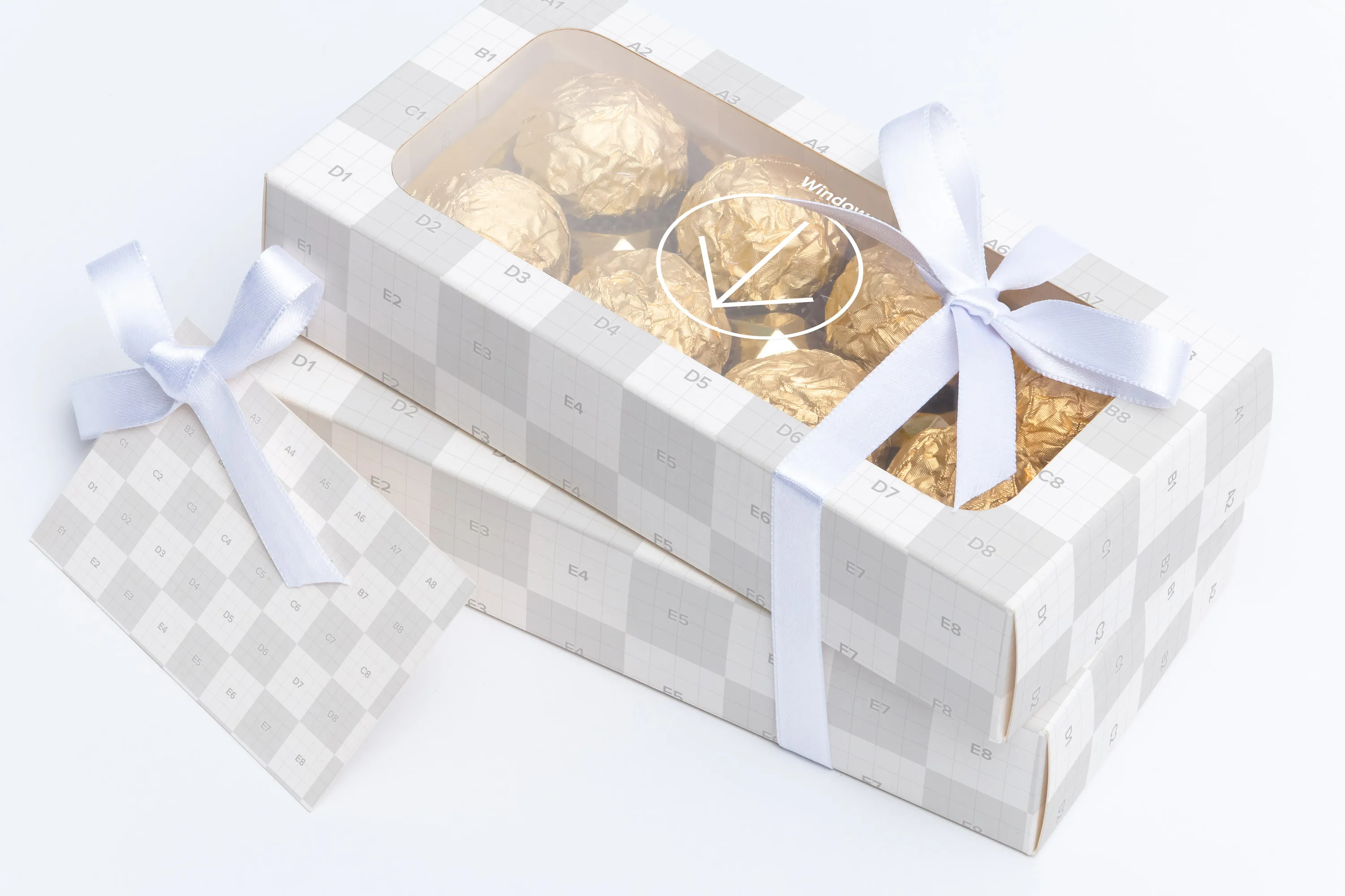 甜品包装盒外观设计样机08 Sweet Box Mockup 08插图(1)