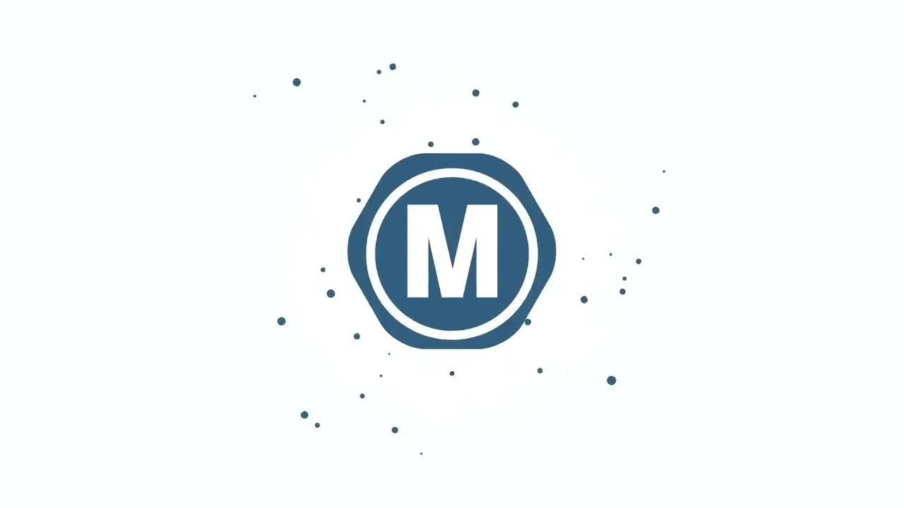 水彩液体飞溅logo动画ae模板