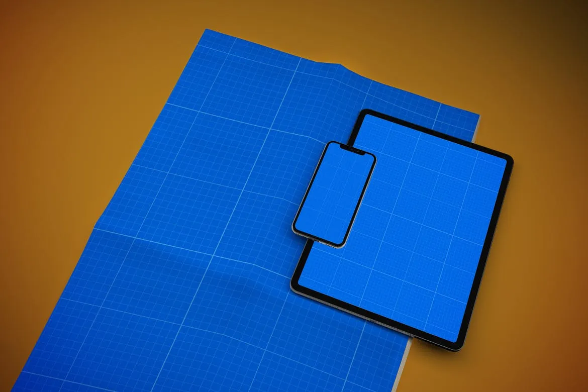 电子版报纸版式设计效果图样机 Newspaper App MockUp插图(10)