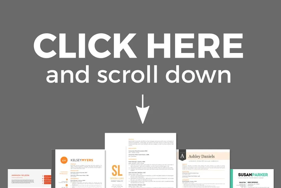 30种风格简历模板下载 30 massive Word resume pack bundle插图(4)