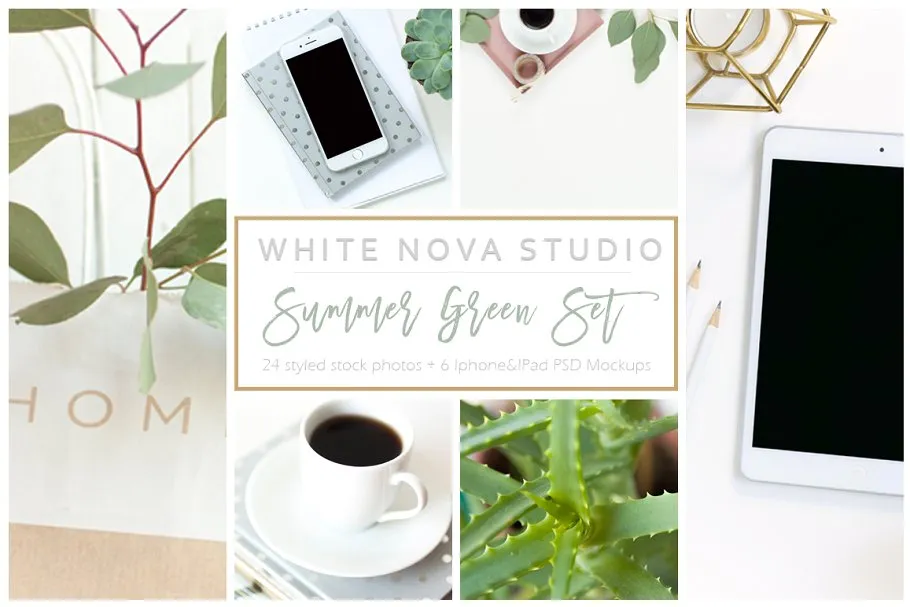 小资情调场景样机 Freelance Bundle插图(1)