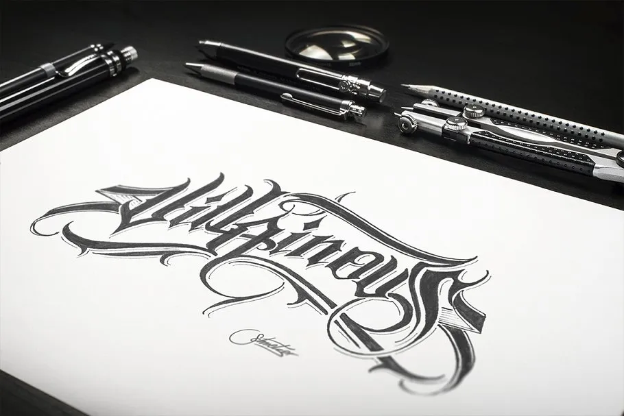 素描/手绘作品展示样机模板 Sketch / Hand Drawn Mockup Set插图(2)