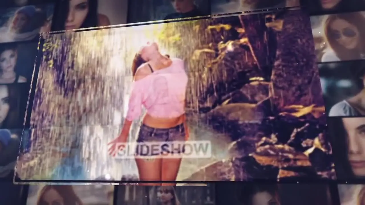 多帧幻灯片动画像素设计精选AE模板