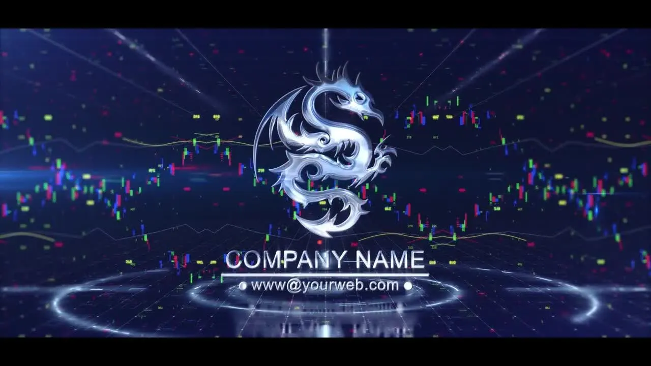 电影级震撼三维logo演绎片头展示像素设计精选AE模板