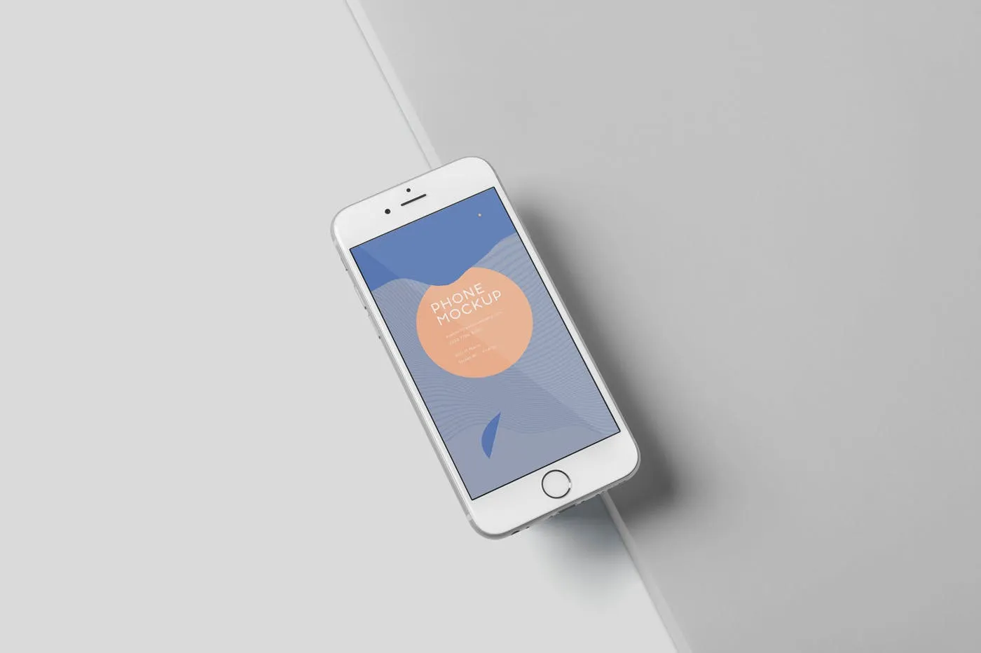 旧款带Touch ID按键iPhone屏幕预览样机模板 Phone Mock-Ups Set插图(4)