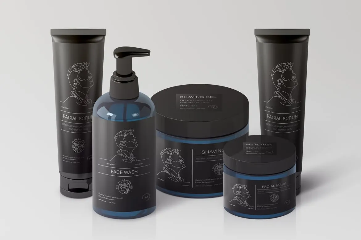 纯天然化妆品包装设计预览样机合集v5 Natural Cosmetic Packaging Mock-Ups Vol.5插图(12)