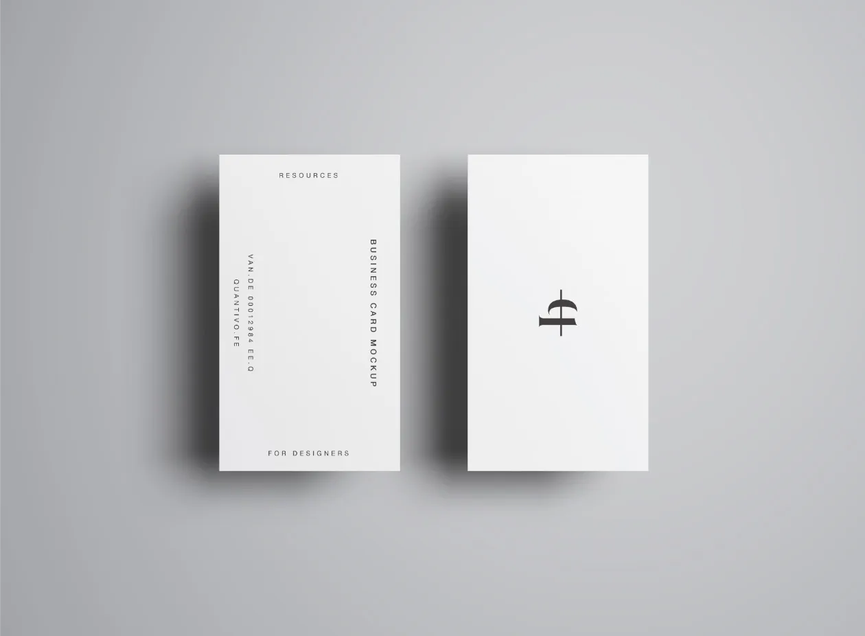 商业/个人名片设计样机模板插图(6)