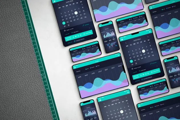 逼真的iPhoneX和iPad设备样机模板 iPhone & iPad X Mockup插图(6)