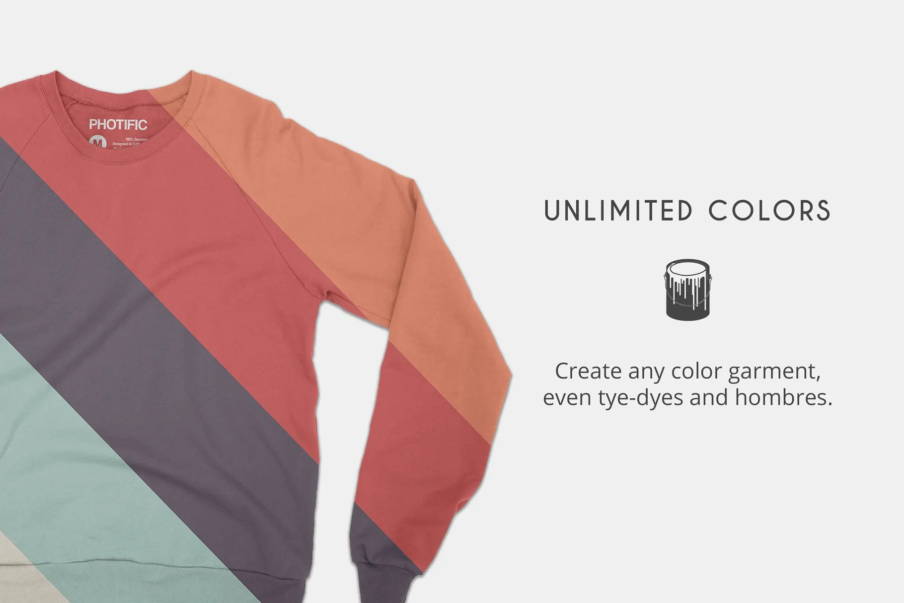 长袖收袖毛衣卫衣样机 Crew Neck Sweater – Apparel Mockups插图(5)