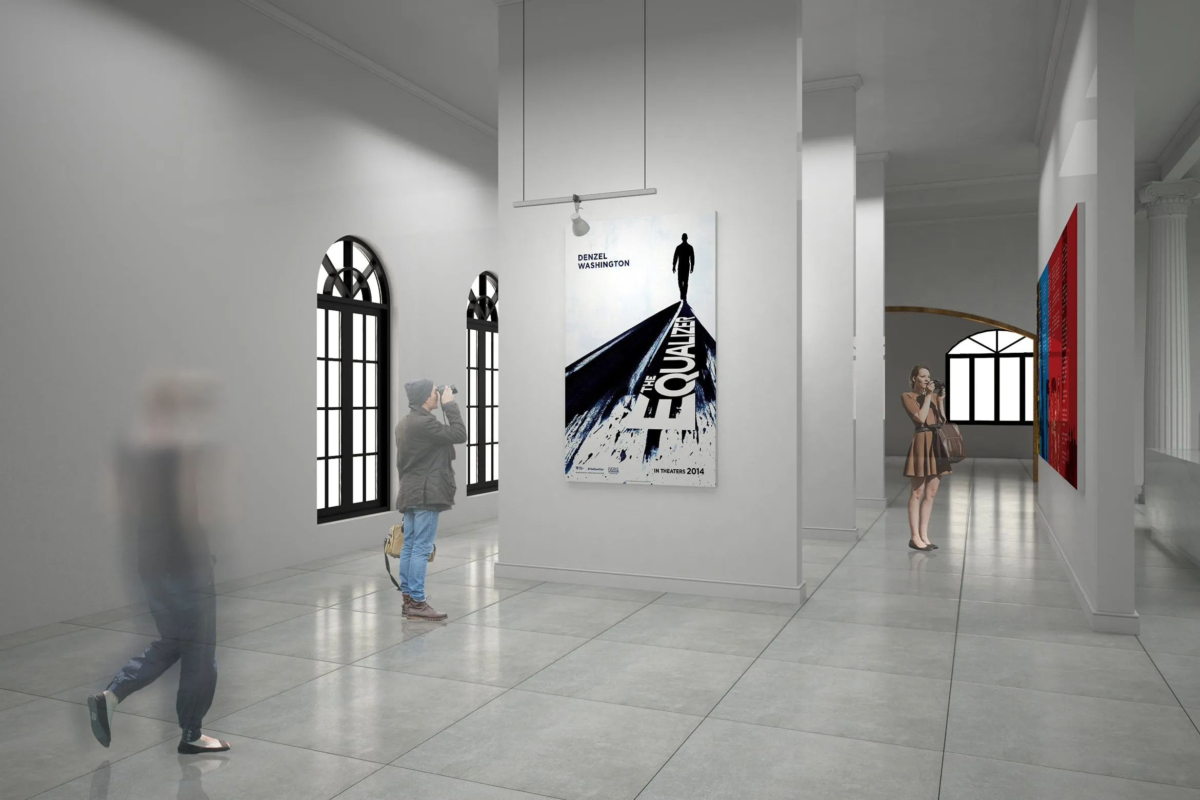 室内油画展览画框样机素材v10 Exhibittion Mockup [vol10]插图