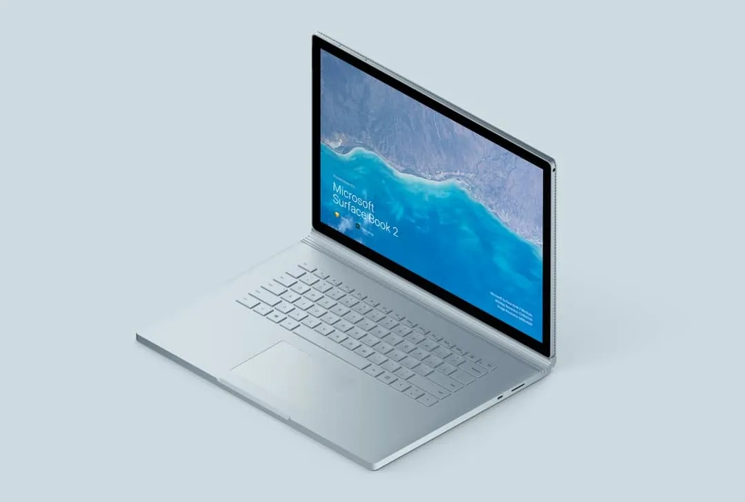 超级主流桌面&移动设备样机系列：Surface Book 2  微软笔记本样机 [兼容PS,Sketch;共2.7GB]插图(6)