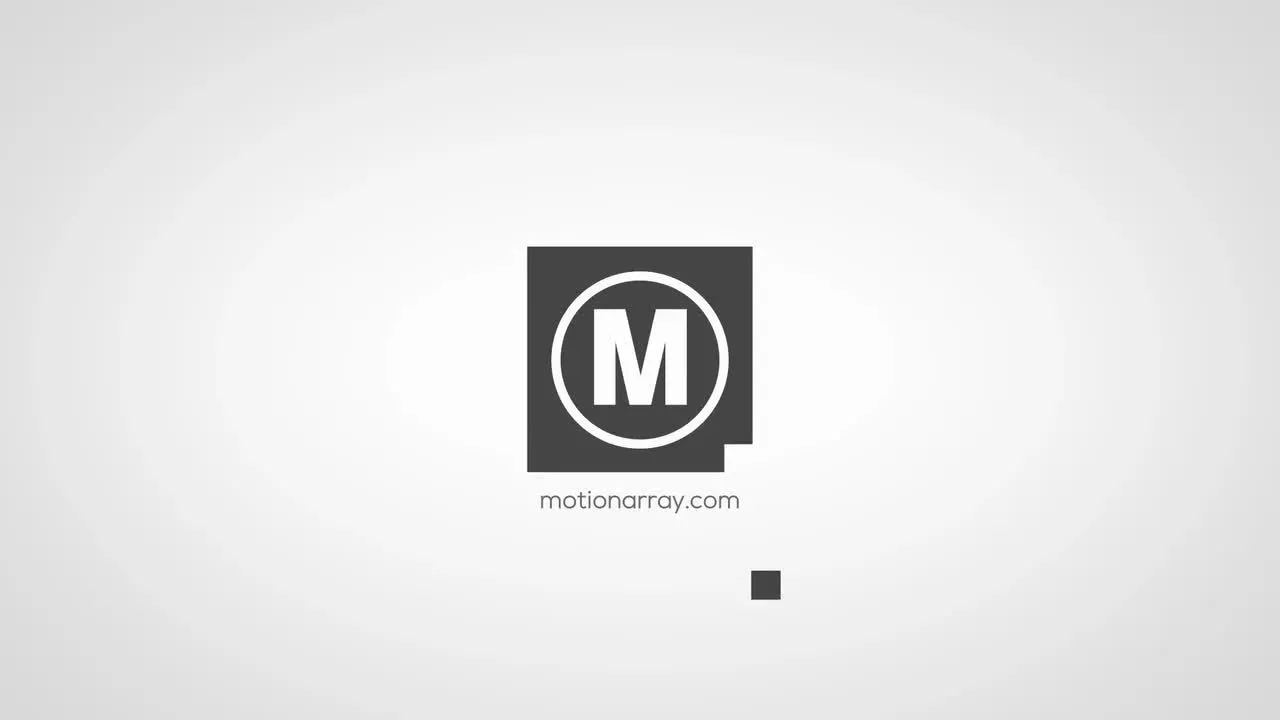 简洁卡通的logo动态像素设计精选AE模板