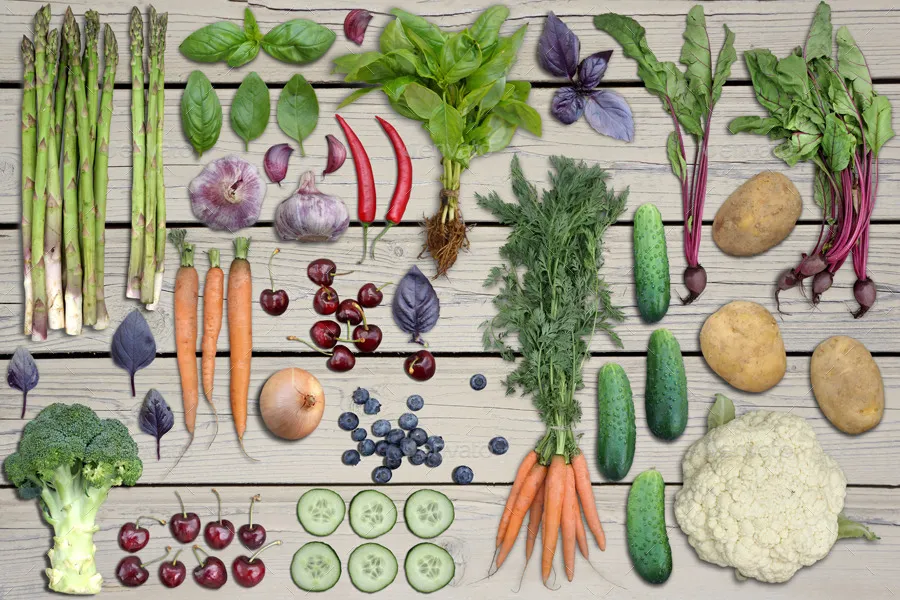 Farmers Market Scene Generator农贸市场场景生成器 1.56 GB[psd]插图