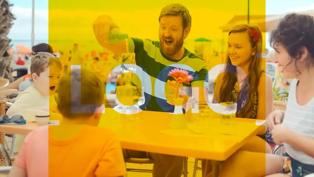 夏季时尚文本动画幻灯片像素设计精选AE模板