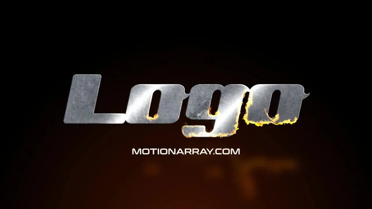 能源带电徽标像素设计精选AE模板