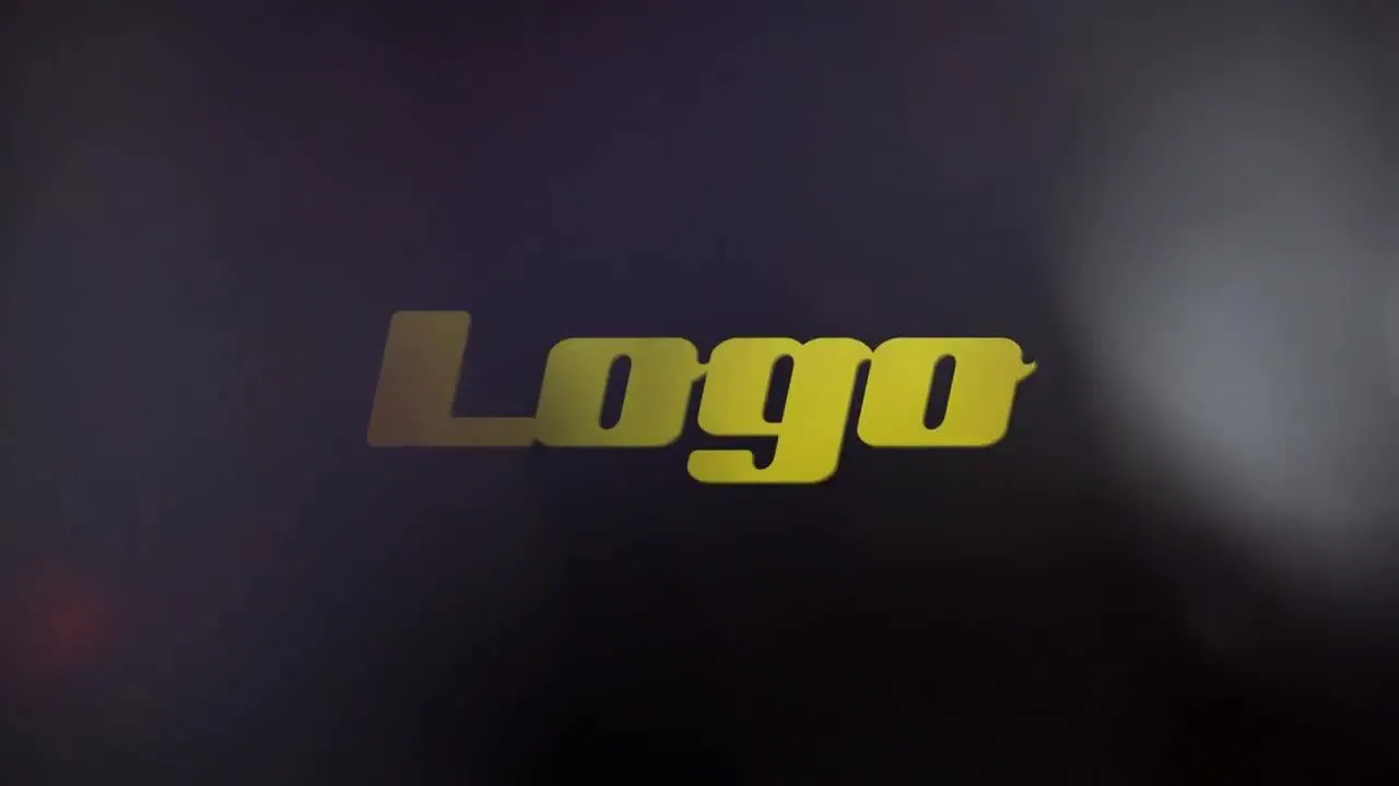 优雅快速微妙漏光的幻灯片动画logo展示像素设计精选AE模板